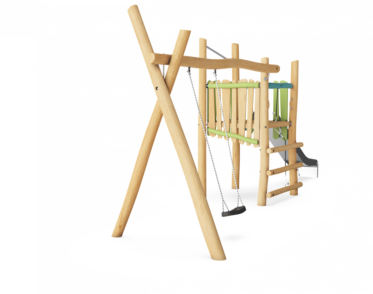 Slide and Swing Tower