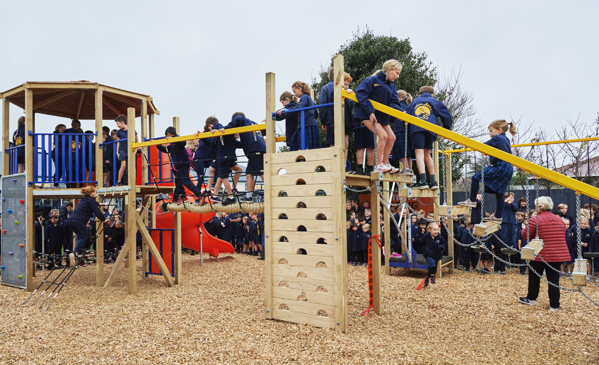 Playground People  South New Brighton School