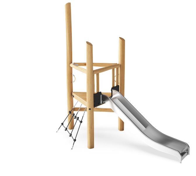 TOWER WITH SLIDE