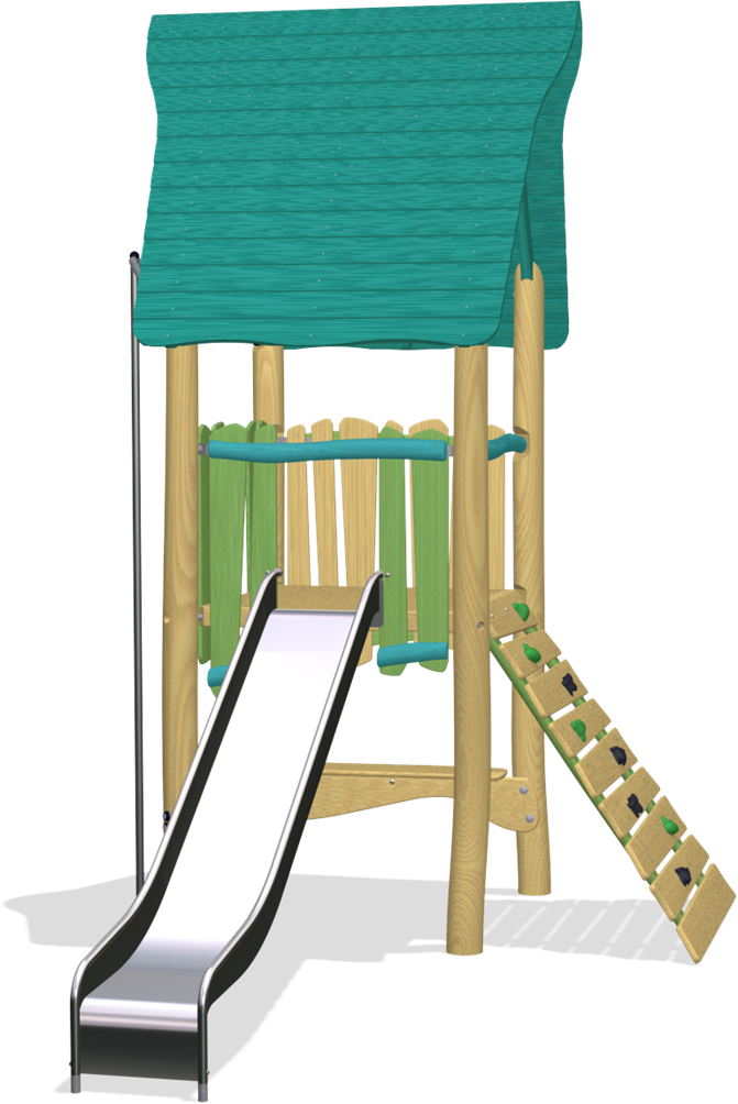 VILLAGE TOWER WITH SLIDE