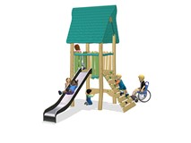 VILLAGE TOWER WITH SLIDE