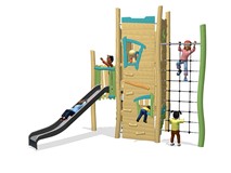 TOWER HOUSE WITH SLIDE