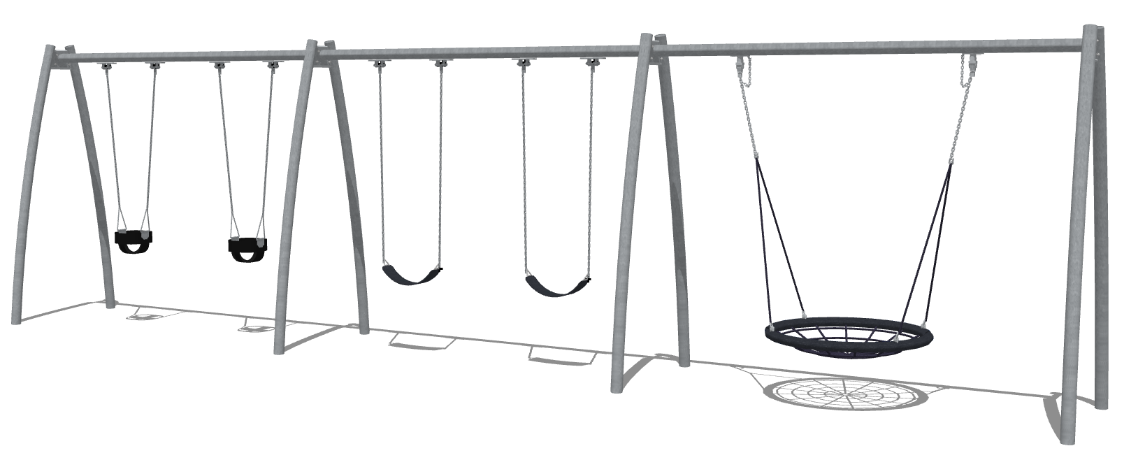 ACE Swing - 3 Bay
