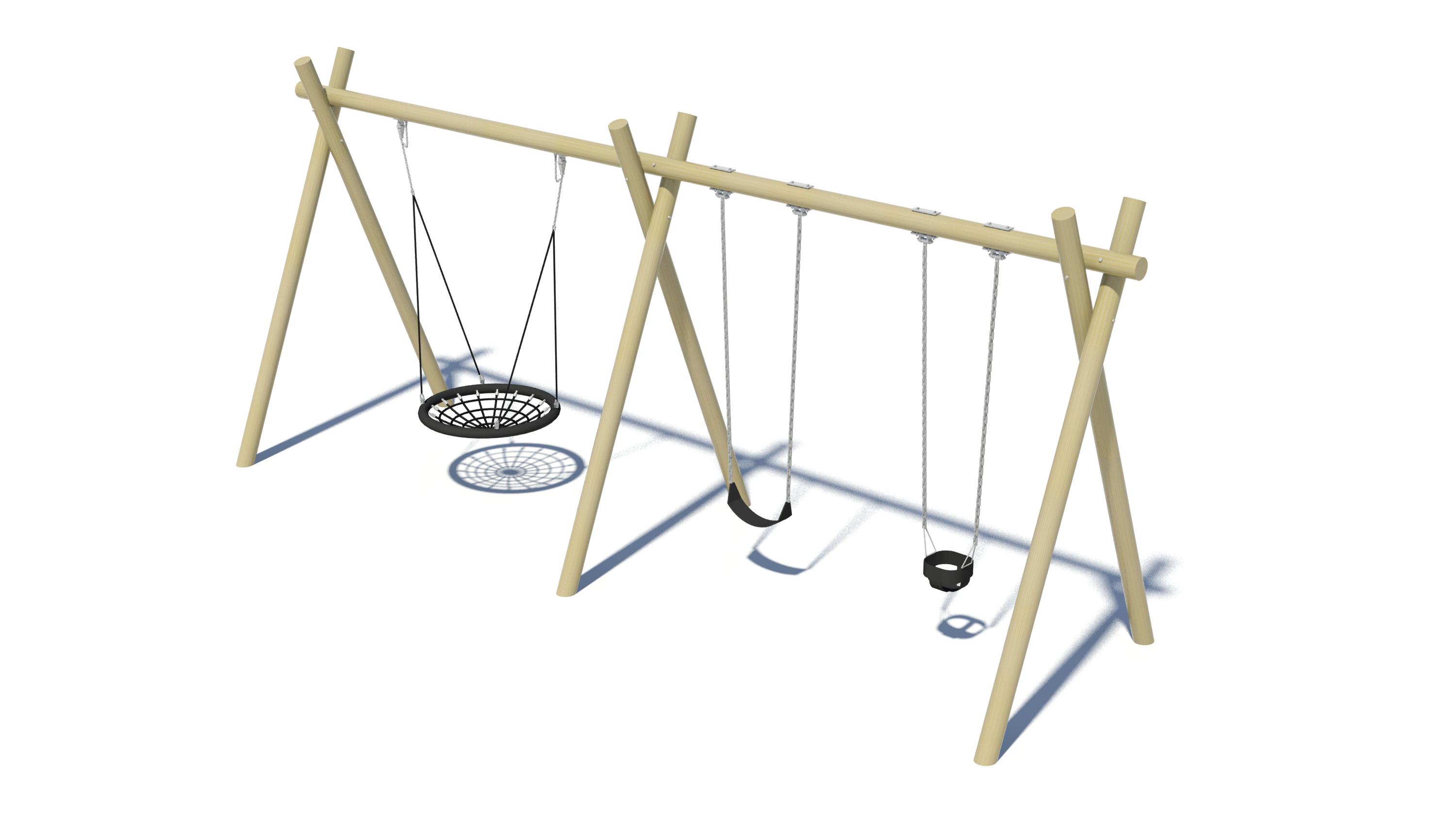 Forest Swing - 2 Bay