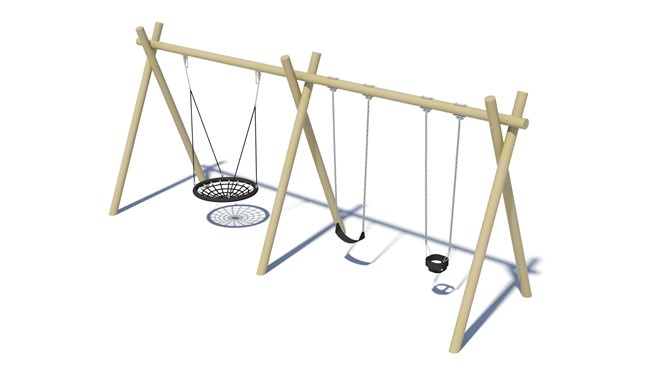 Forest Swing - 2 Bay