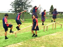 Wooden Balance Beams