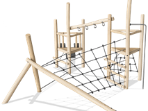 Two Towers with Overhead Handholds