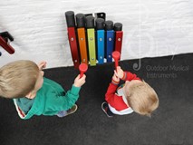 Rainbow Trio Metallophone