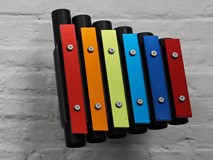 Rainbow Trio Metallophone
