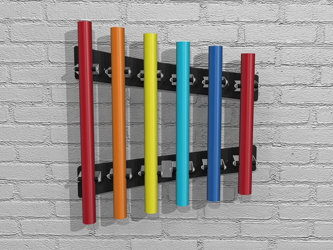 Rainbow Trio Chimes