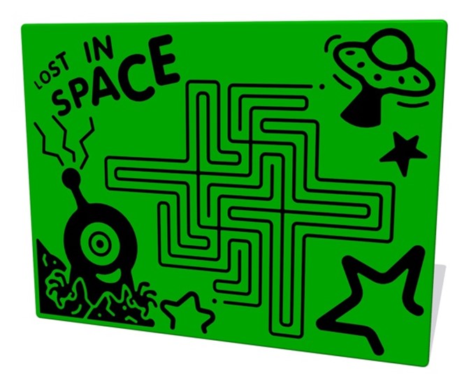 Lost in Space Maze Panel