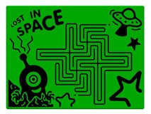 Lost in Space Maze Panel