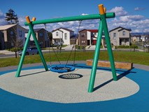 Forest Basket Swing