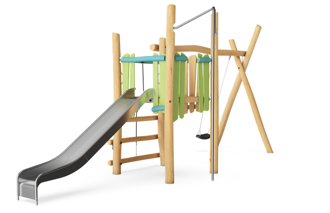 Slide and Swing Tower