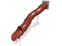 Wiggly Tube Slide H2550mm