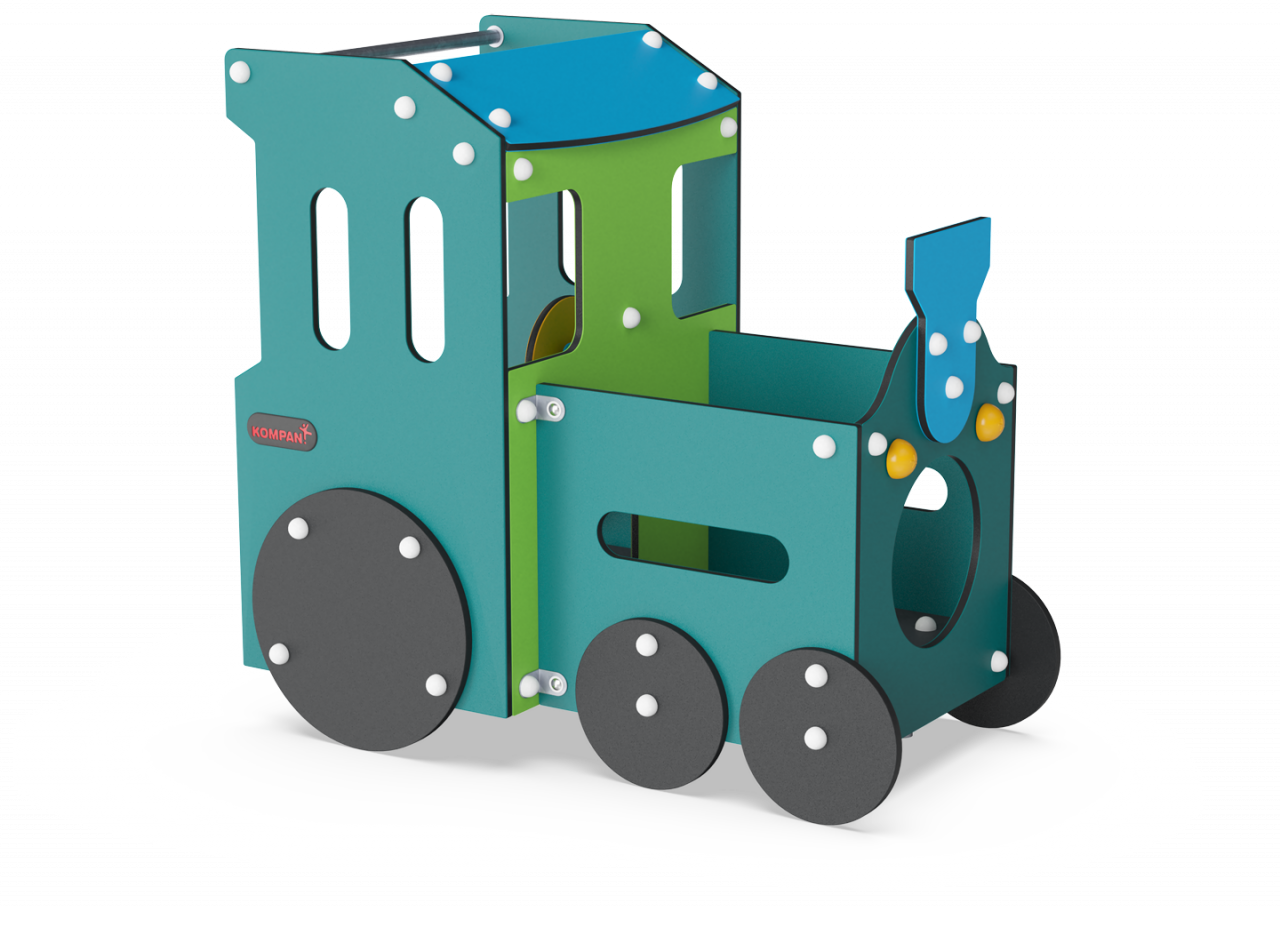 TODDLER TRAIN, GREENLINE