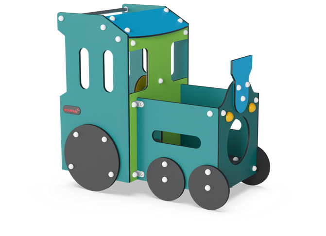 TODDLER TRAIN, GREENLINE