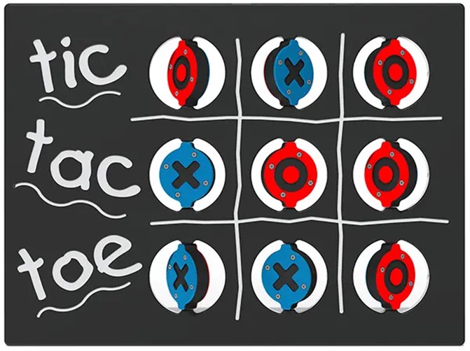 Tic Tac Toe Play Panel