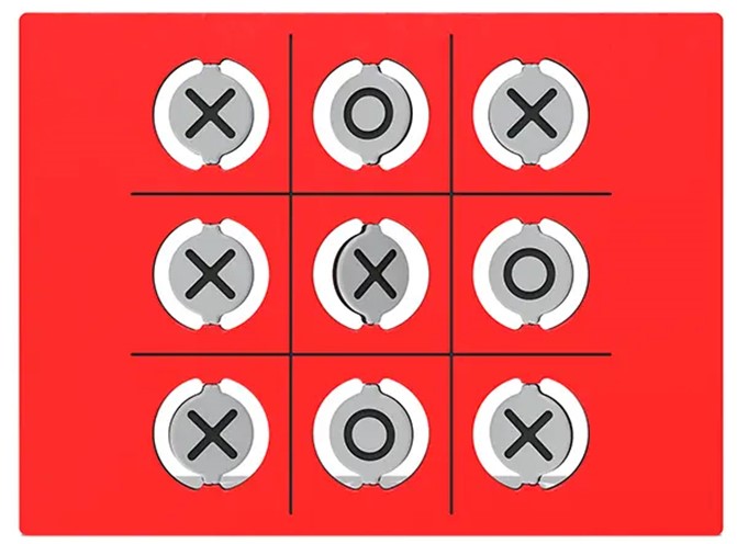 Flip-Over Noughts And Crosses Play Panel