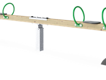Grasshopper Seesaw, 4 Seats