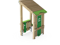 Playhouse with Angled Roof