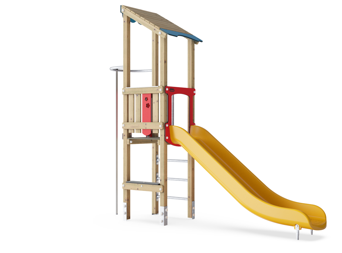 Play Tower with Fireman's Pole