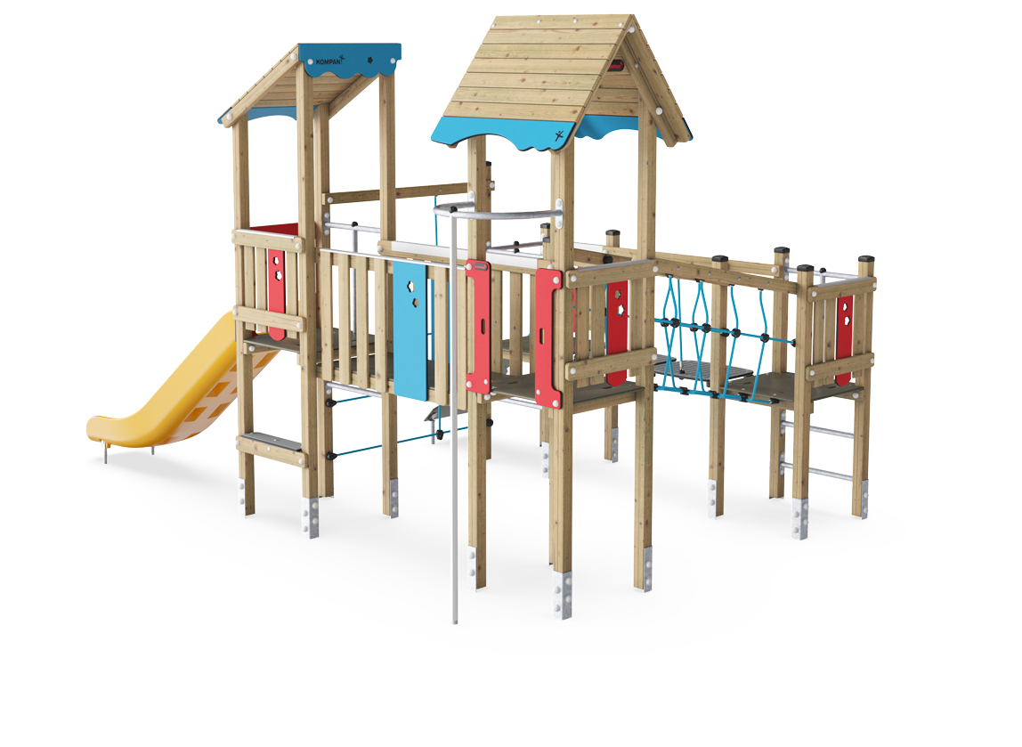 Four Tower with Waggle Bridge