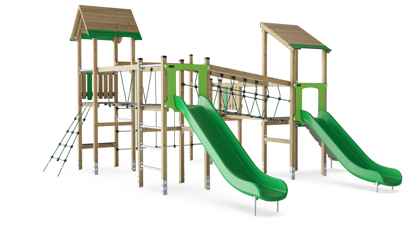 Four Towers with Slides