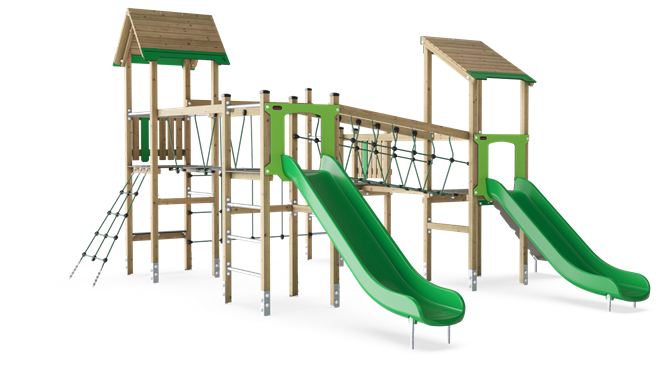 Four Towers with Slides