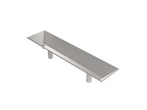 Water Gutter 1465 x 345mm