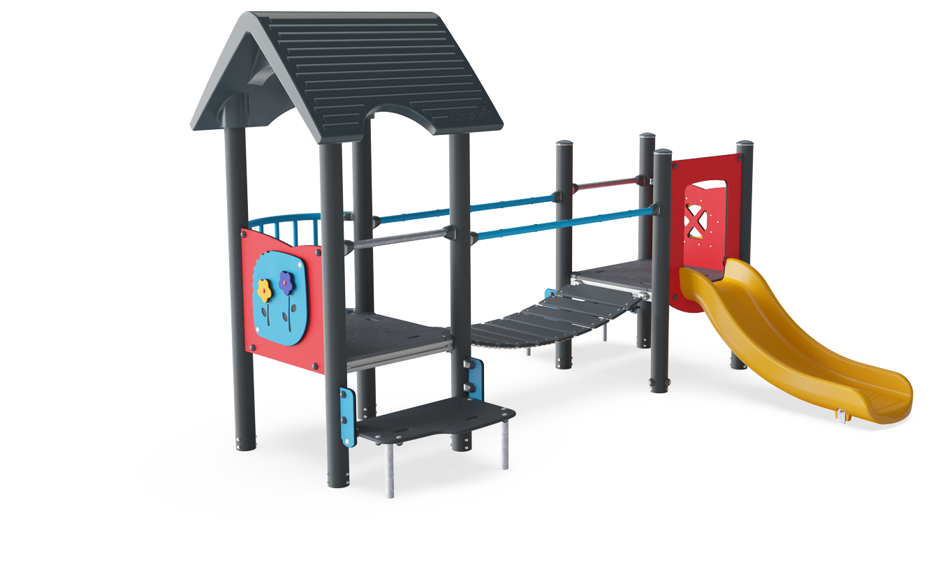 Two Towers with Bridge