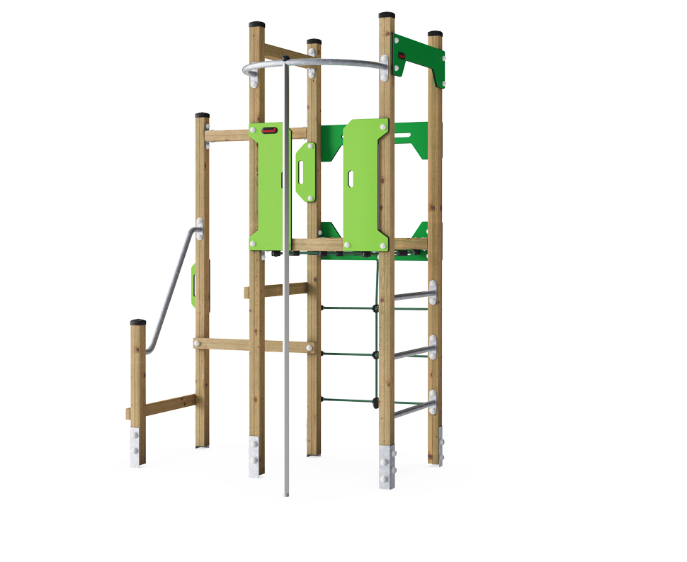 Wooden Rope Climber XS
