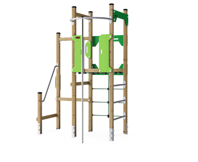 Wooden Rope Climber XS