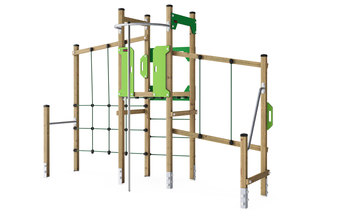 Wooden Rope Climber M