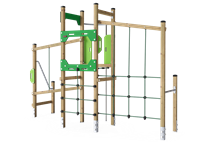 Wooden Rope Climber M