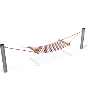 HAMMOCK WITH ROPE AREA