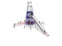 LARGE ROPE PLAY TOWER