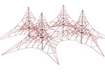 SMALL FOUR MASTED SPACENET
