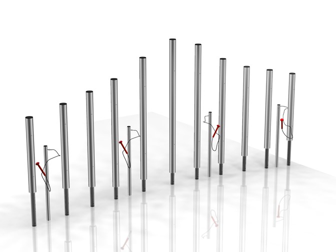 Colossus Chimes set of 11