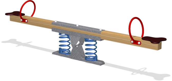 SEESAW WITH SPRINGS