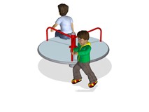 CAROUSEL WITH BARS
