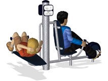 SIT UP BENCH - POWER BIKE