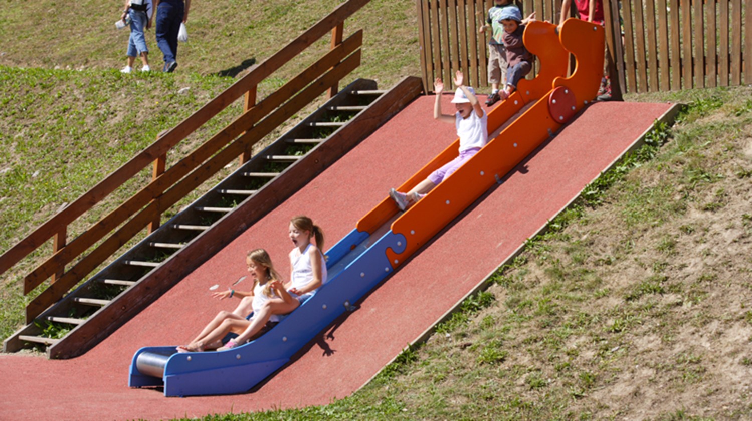 Kompan Embankment Slide NZ Outdoor Playground Equipment