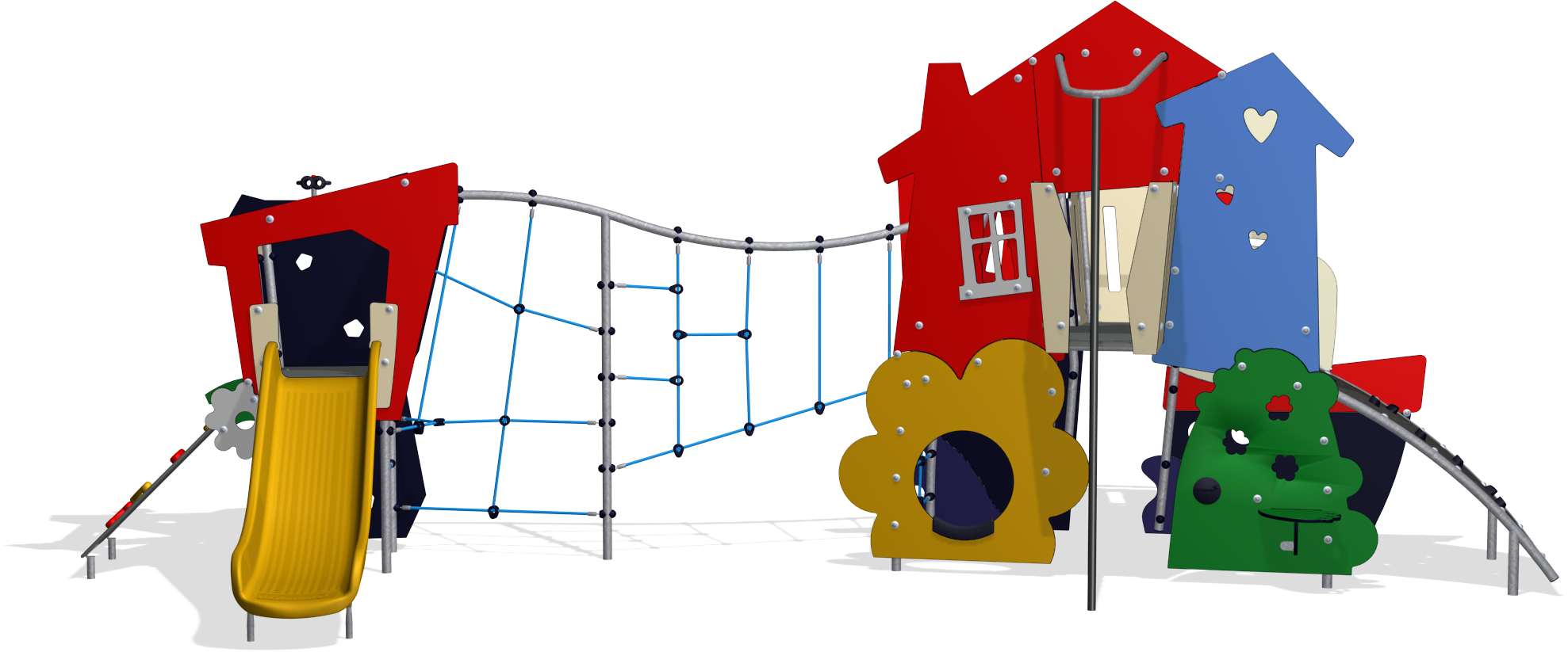 OCEAN AND HOME THEMES WITH NET AND TOWER