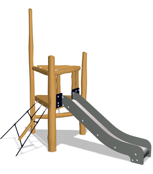 TOWER WITH SLIDE