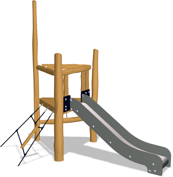 TOWER WITH SLIDE