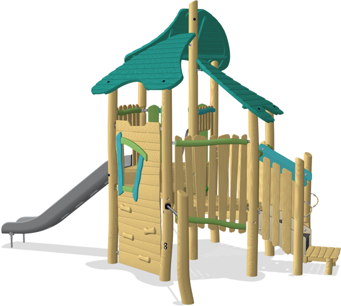 MEGA DECK PLAY TOWER ADA