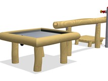 RUNNEL WITH SPLASH TABLE
