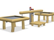 FLIP RUNNEL WITH 2 SPLASH TABLES