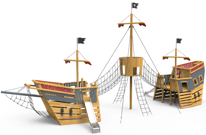 PIRATE SHIP X-LARGE